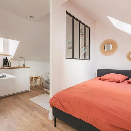 アパート Celian,centre Pour 4 Pers ランス